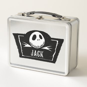 Jack Skellington | Headstone Metal Lunch Box by nightmarebeforexmas at Zazzle