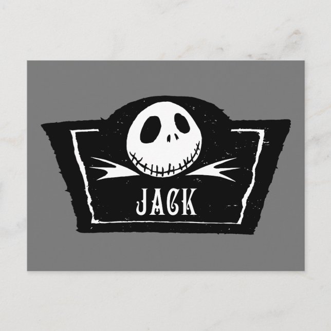 Jack Skellington | Headstone Postcard (Front)
