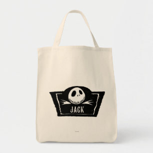 Jack Skellington Headstone Tote Bag