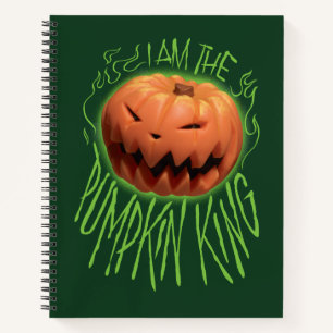 Jack Skellington I Am The Pumpkin King Notebook