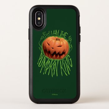 Jack Skellington | I Am The Pumpkin King Otterbox Symmetry Iphone X Case by nightmarebeforexmas at Zazzle