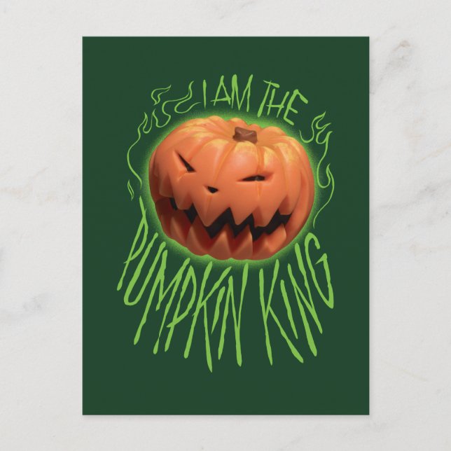 Jack Skellington | I Am The Pumpkin King Postcard (Front)