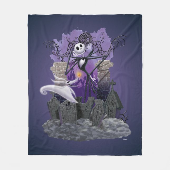 Jack Skellington | Isn't It Wonderful? Fleece Blanket (Front)