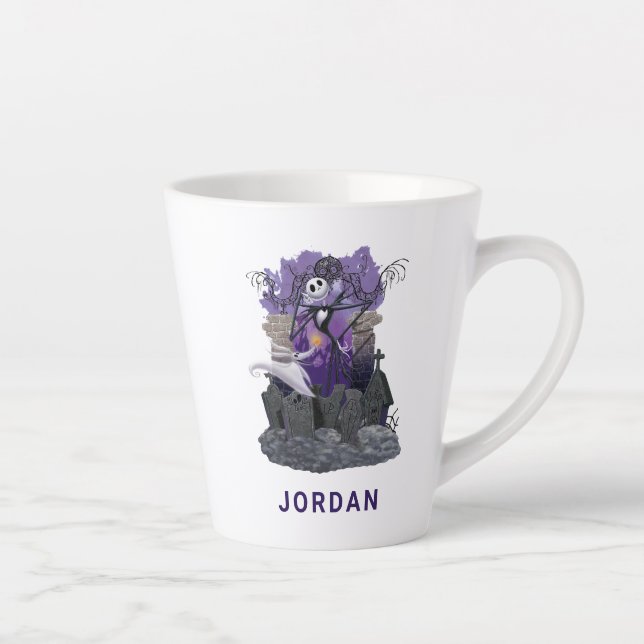 Jack Skellington | Isn't It Wonderful? Latte Mug (Right)