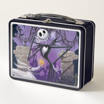 Jack Skellington | Isn't It Wonderful? Metal Lunch Box by nightmarebeforexmas at Zazzle