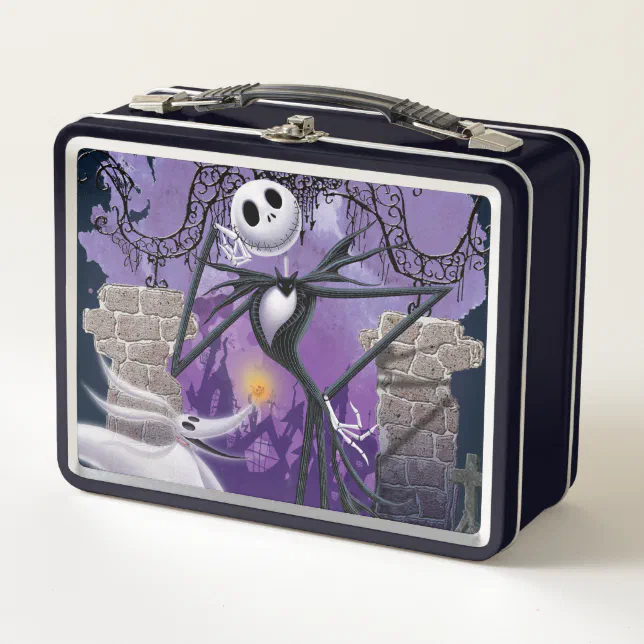 Jack Skellington Isn't It Wonderful? Metal Lunch Box Zazzle