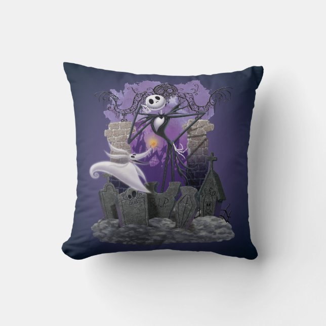 Jack Skellington | Isn't It Wonderful? Throw Pillow (Front)