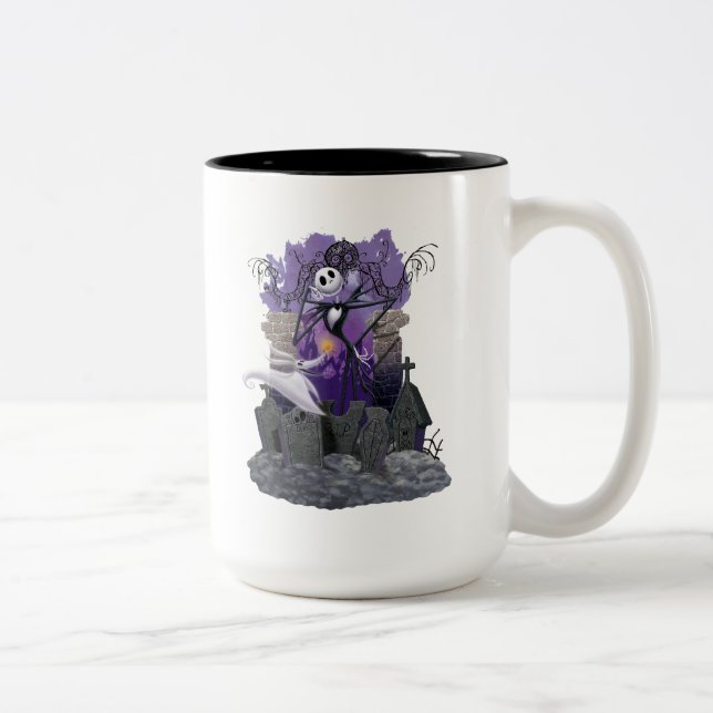 Jack Skellington | Isn't It Wonderful? Two-Tone Coffee Mug (Right)