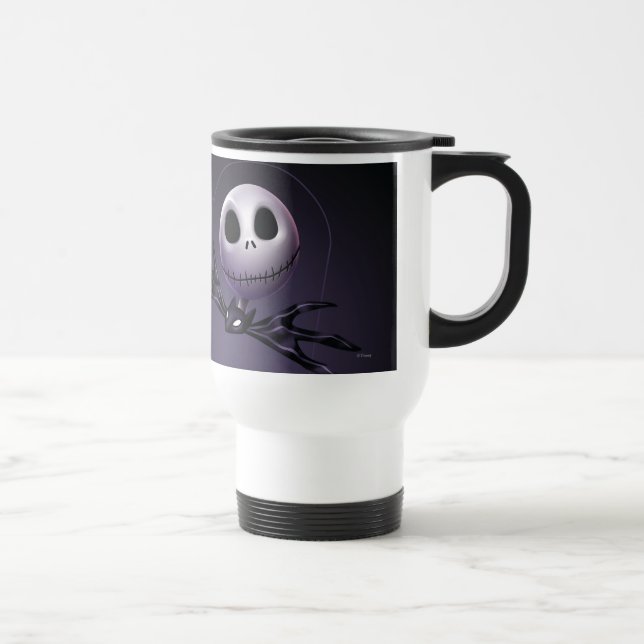 Jack Skellington | Jack Border Travel Mug (Right)