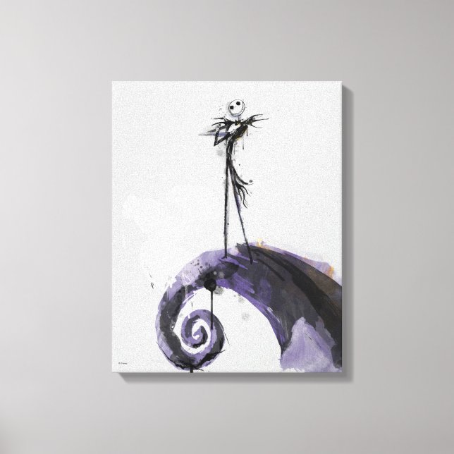 Jack Skellington | Jack Is Back Canvas Print (Front)
