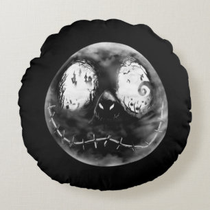 Jack Skellington   Just Smile Round Pillow