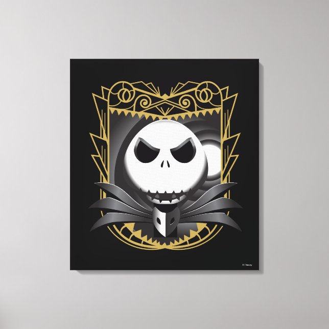 Jack Skellington | King Jack Canvas Print (Front)