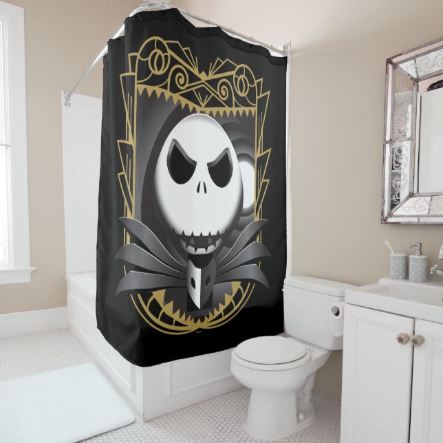 Jack Skellington | King Jack Shower Curtain (In Situ)