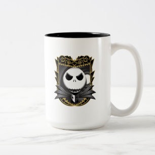 Jack Skellington King Jack Two-Tone Coffee Mug