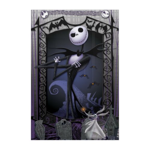 Jack Skellington  King of Halloweentown Acrylic Print