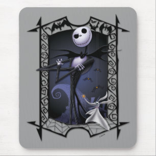 Jack Skellington King of Halloweentown Mouse Pad