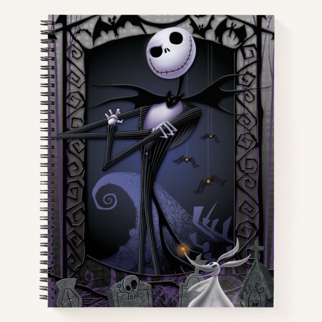 Jack Skellington | King of Halloweentown Notebook (Front)