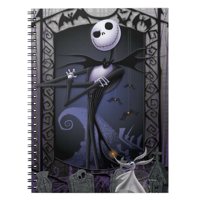 Jack Skellington | King of Halloweentown Notebook (Front)