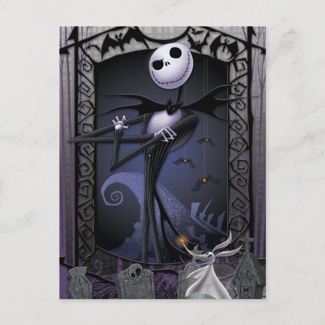 Jack Skellington | King of Halloweentown Postcard (Front)