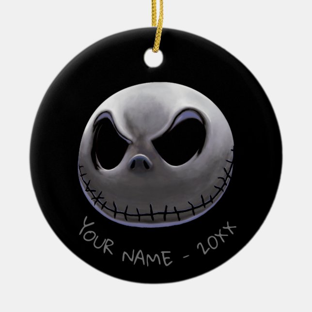 Jack Skellington | Master of Fright Ceramic Ornament (Front)