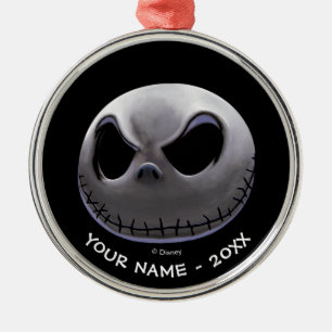 Jack Skellington Master of Fright Metal Ornament