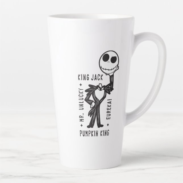 Jack Skellington | Mr. Unlucky Latte Mug (Right)