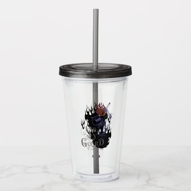 Jack Skellington - Oh My Gourd Acrylic Tumbler (Front)