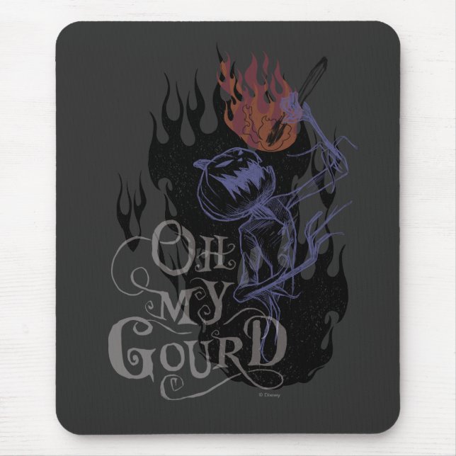 Jack Skellington - Oh My Gourd Mouse Pad (Front)