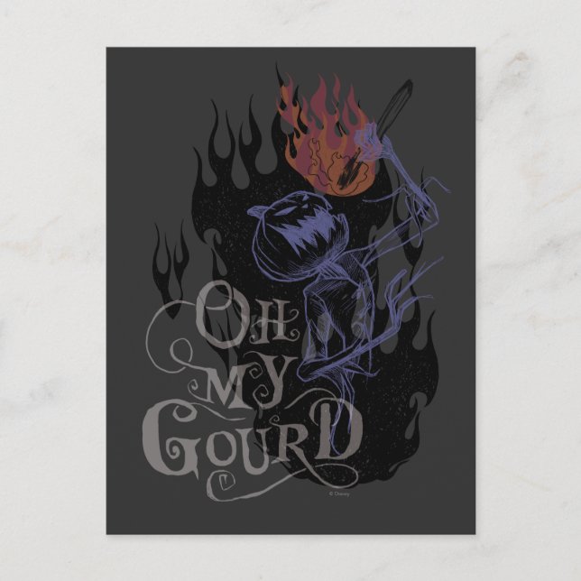 Jack Skellington - Oh My Gourd Postcard (Front)