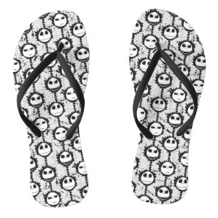 Jack Skellington - Pattern Flip Flops