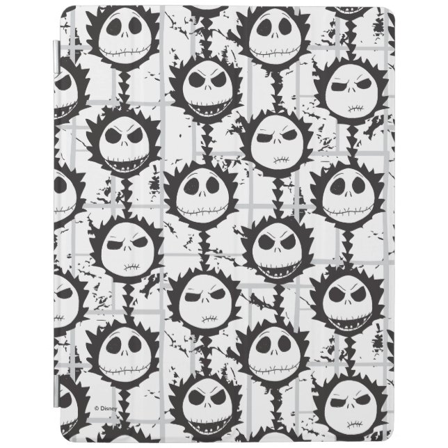 Jack Skellington - Pattern iPad Smart Cover (Front)
