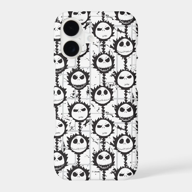 Jack Skellington - Pattern Iphone Case (Back)