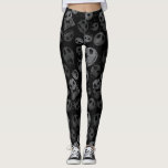 Jack Skellington Pattern Leggings