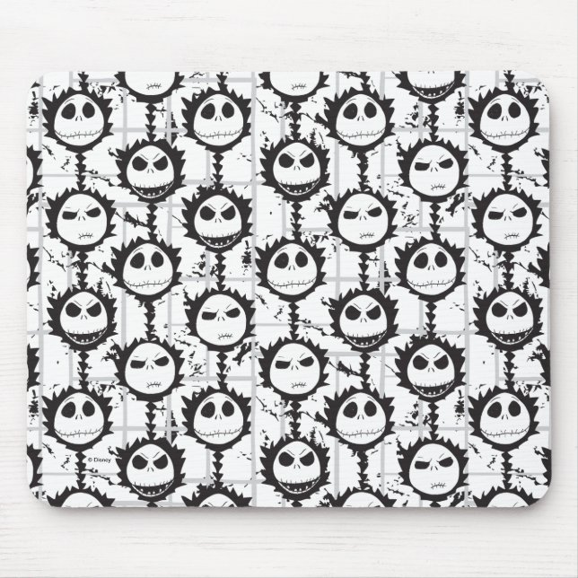 Jack Skellington - Pattern Mouse Pad (Front)