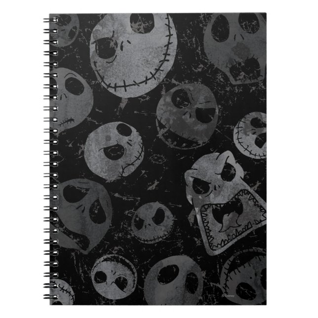 Jack Skellington Pattern Notebook (Front)