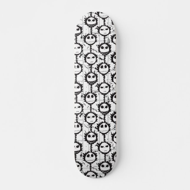 Jack Skellington - Pattern Skateboard (Front)