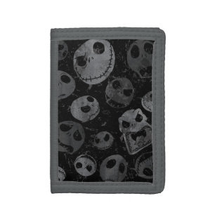 Jack Skellington Pattern Trifold Wallet