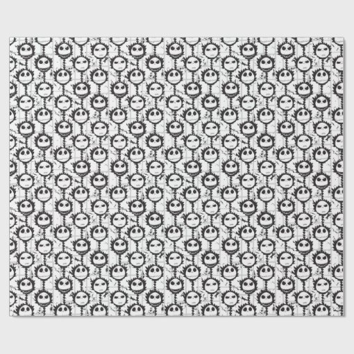 Jack Skellington Pattern Wrapping Paper Zazzle