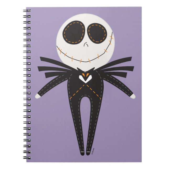 Jack Skellington Pook-a-Looz Notebook (Front)
