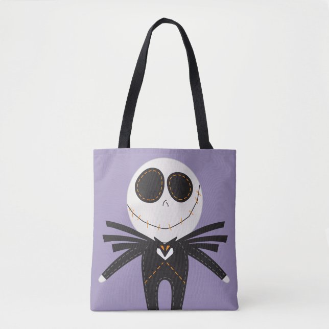 Jack Skellington Pook-a-Looz Tote Bag (Front)