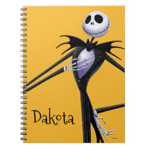 Jack Skellington Posing Notebook