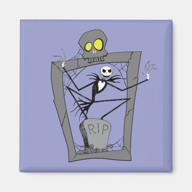 Jack Skellington | RIP Magnet (Front)