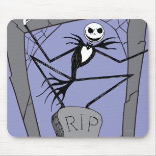 Jack Skellington RIP Mouse Pad