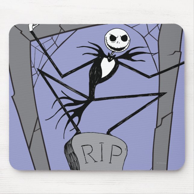 Jack Skellington | RIP Mouse Pad (Front)