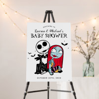 Jack Skellington & Sally Baby Shower Welcome
