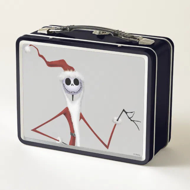 Jack Skellington Sandy Claws Metal Lunch Box Zazzle