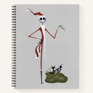 Jack Skellington Sandy Claws Notebook