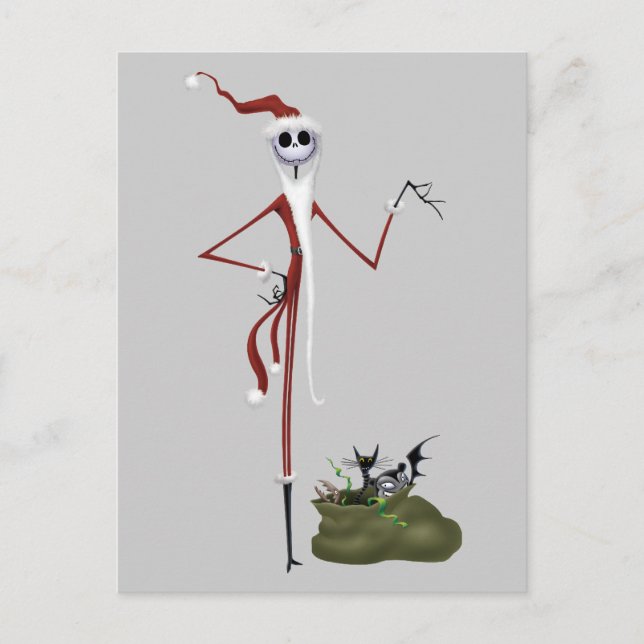 Jack Skellington | Sandy Claws Postcard (Front)