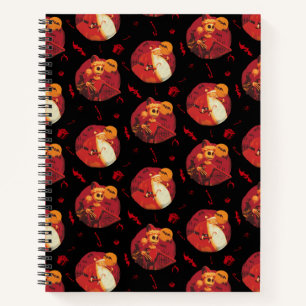 Jack Skellington & Santa Claus Pattern Notebook