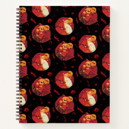 Jack Skellington  Santa Claus Pattern Notebook